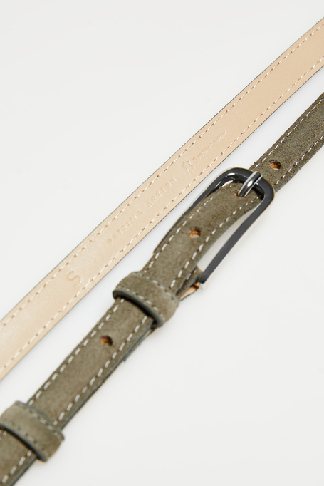 Grüner Gürtel aus Wildleder - Patrizia Aryton Grüner Gürtel aus Wildleder - Patrizia Aryton