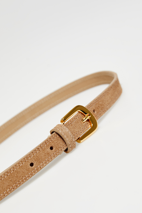 Gürtel aus Veloursleder - Patrizia Aryton