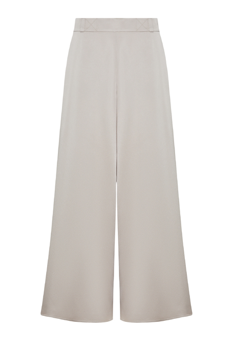 Beige Hose mit weitem Bein - Patrizia Aryton