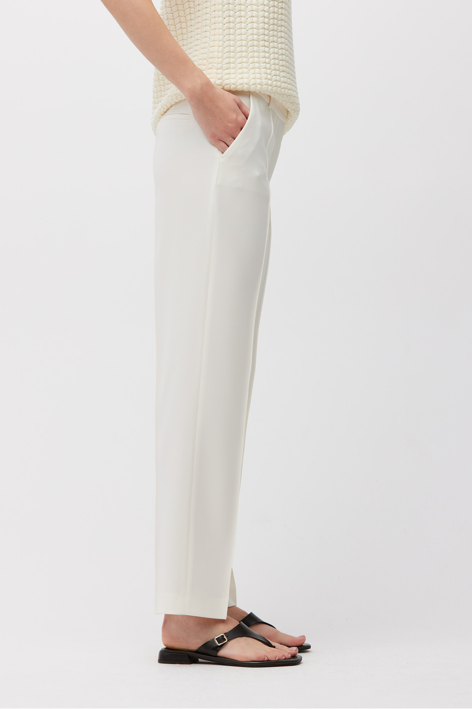 Beige Anzughose Lotto - Patrizia Aryton Beige Anzughose Lotto - Patrizia Aryton