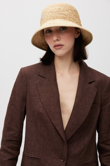 Hut aus Raffia - Patrizia Aryton