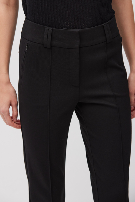 Schwarze Hose mit schmalem Bein - Patrizia Aryton