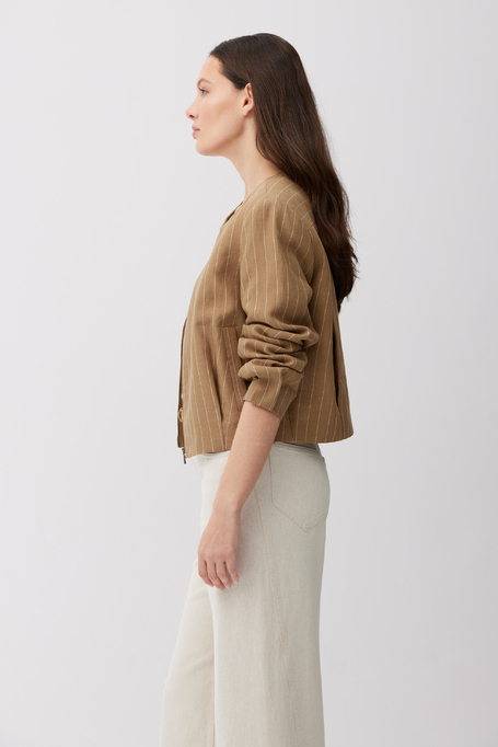 Boxy Blazer im Tennisstil