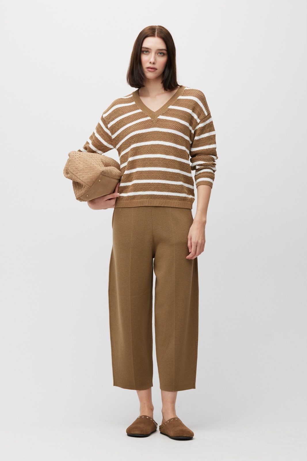 Culotte-Hosen aus Strick