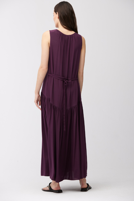 Lockeres Seidenkleid