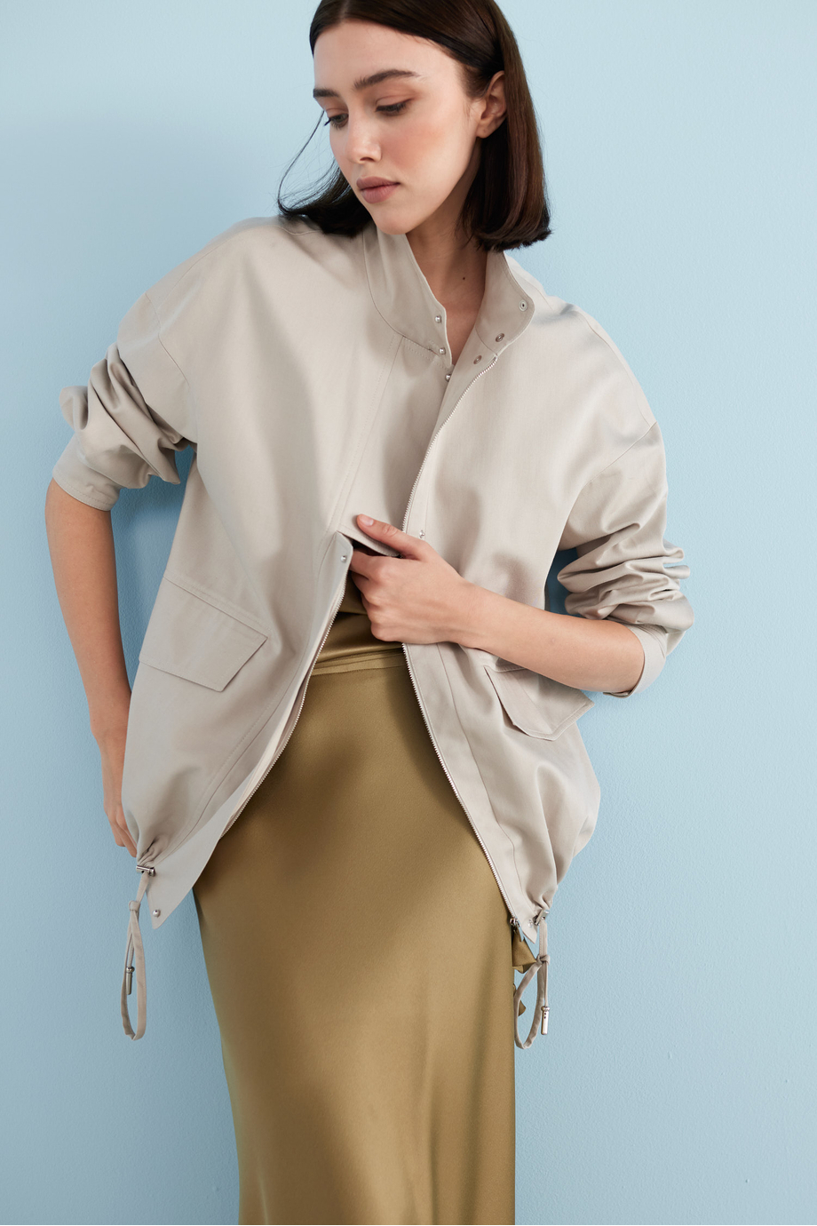 Jacke mit Stehkragen - Patrizia Aryton Jacke mit Stehkragen - Patrizia Aryton