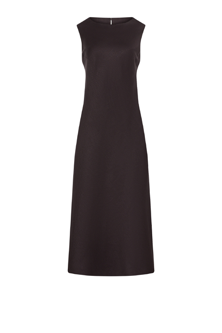 Braunes Leinenkleid - Patrizia Aryton