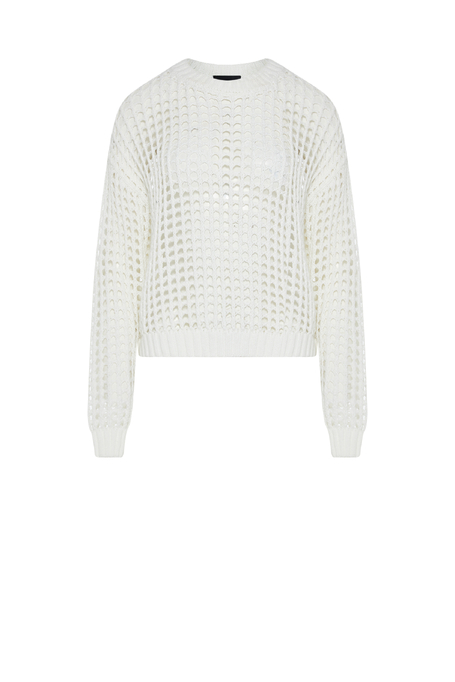 Ajour-Pullover aus Baumwolle - Patrizia Aryton