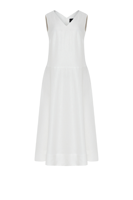 Leinen-Midikleid - Patrizia Aryton