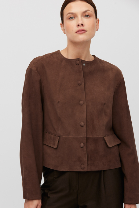 Wildlederjacke