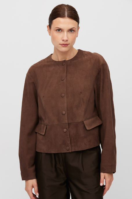 Wildlederjacke