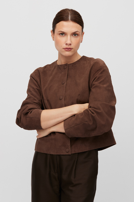 Wildlederjacke