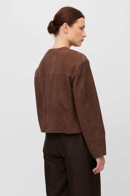 Wildlederjacke