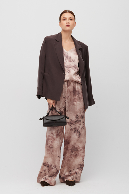 Seidenhosen mit Muster - Patrizia Aryton