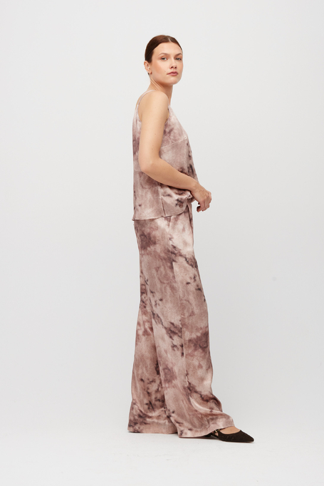 Seidenhosen mit Muster - Patrizia Aryton
