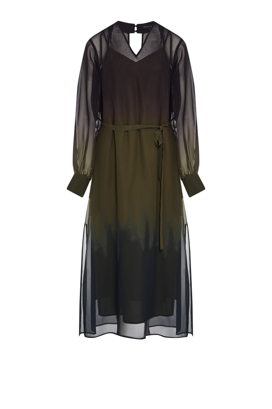 Seidenkleid mit Muster Seidenkleid mit Muster