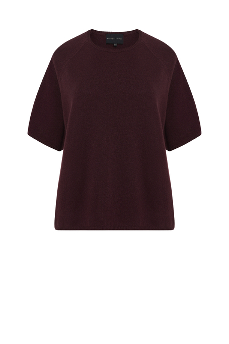 Bluse aus Merinowolle und Kaschmir