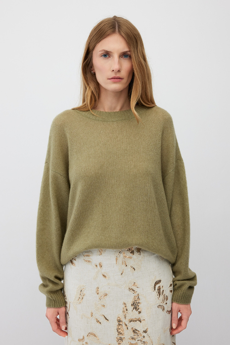 Pullover aus Seide und Kaschmir