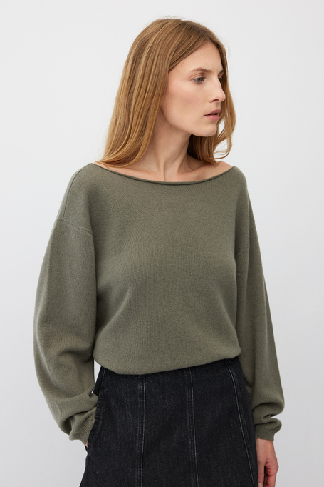 Bluse aus Merinowolle Bluse aus Merinowolle