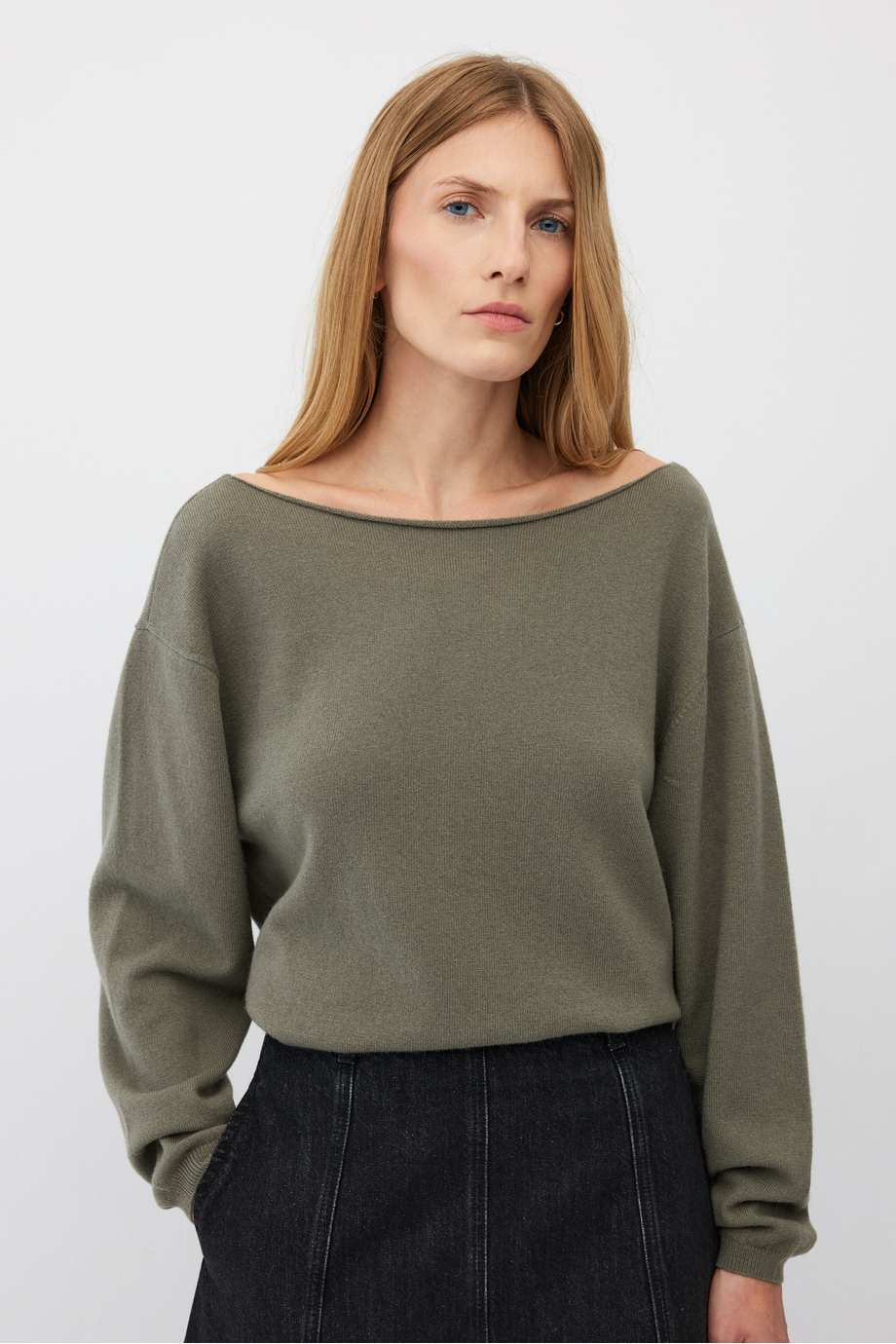 Bluse aus Merinowolle Bluse aus Merinowolle