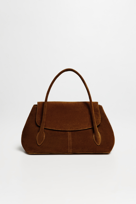 Wildledertasche