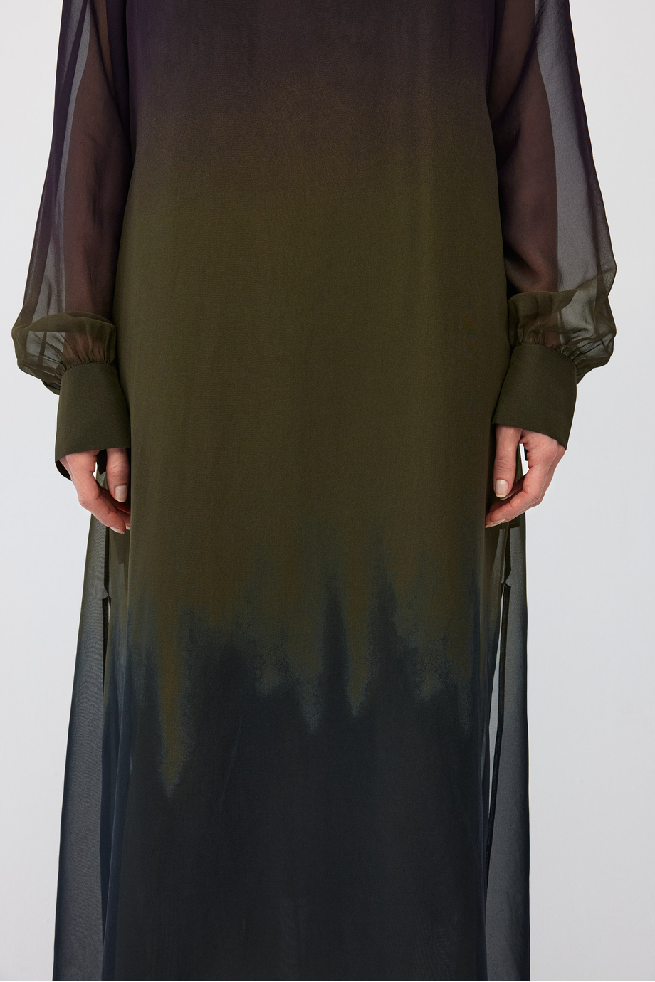 Seidenkleid mit Muster Seidenkleid mit Muster