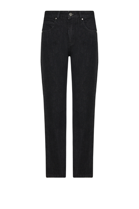 Dunkelgraue Mom Jeans - Patrizia Aryton