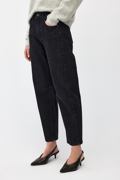 Dunkelgraue Mom Jeans - Patrizia Aryton
