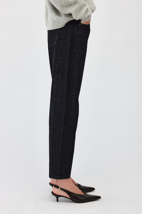 Dunkelgraue Mom Jeans - Patrizia Aryton
