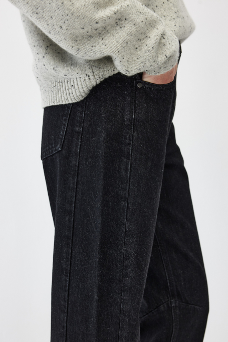 Dunkelgraue Mom Jeans - Patrizia Aryton