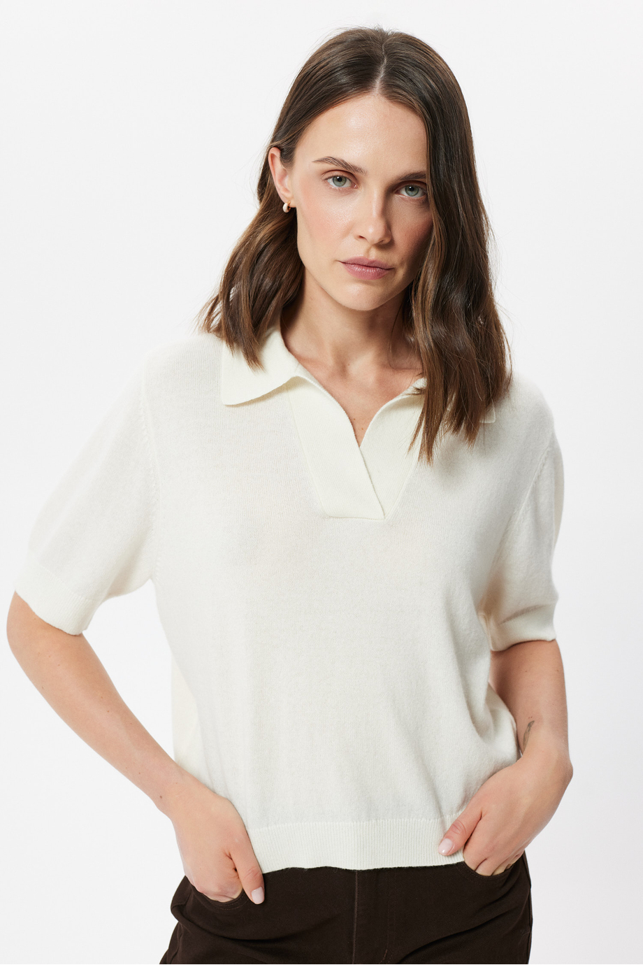 Bluse mit Kaschmir - Patrizia Aryton Bluse mit Kaschmir - Patrizia Aryton
