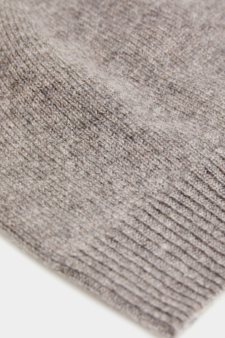 Kaschmirmütze in Taupe - Patrizia Aryton