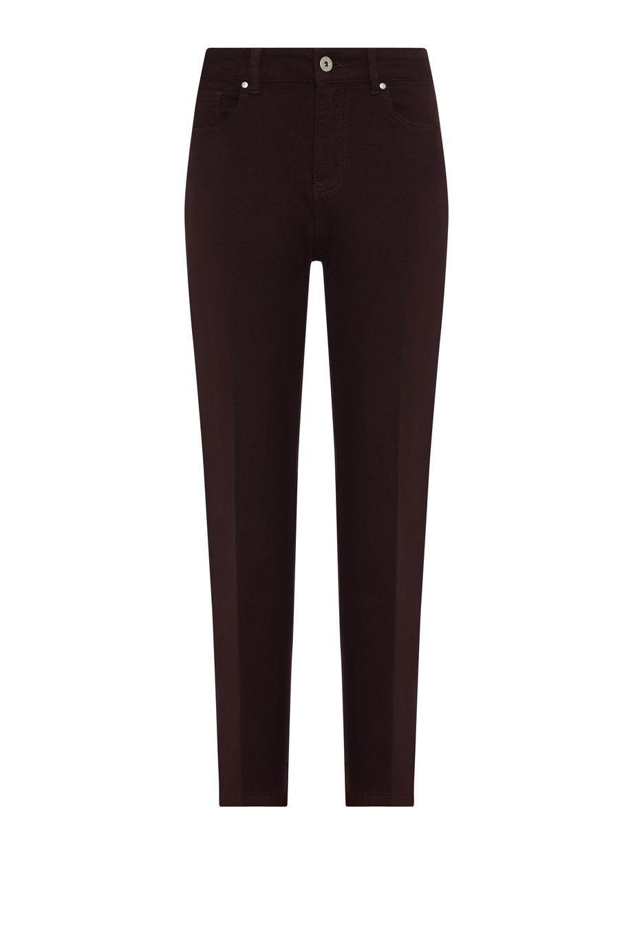 Auberginefarbene Jeans Auberginefarbene Jeans