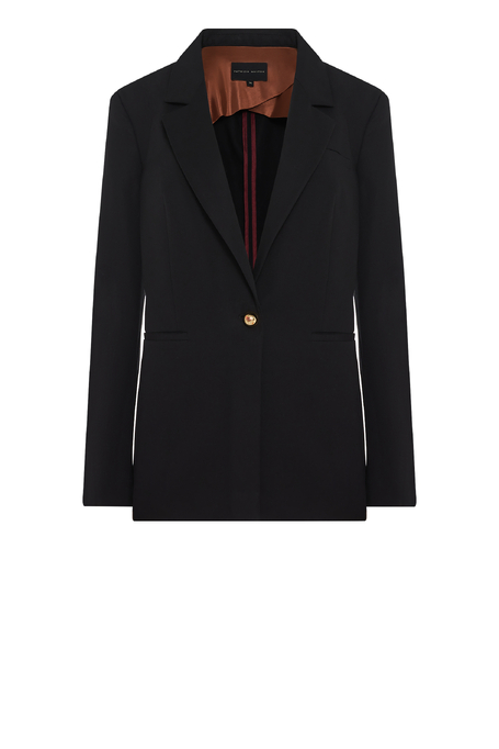 Schwarze Baumwolljacke als Anzug - Patrizia Aryton Schwarze Baumwolljacke als Anzug - Patrizia Aryton