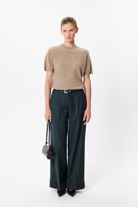 Bluse mit Kaschmir