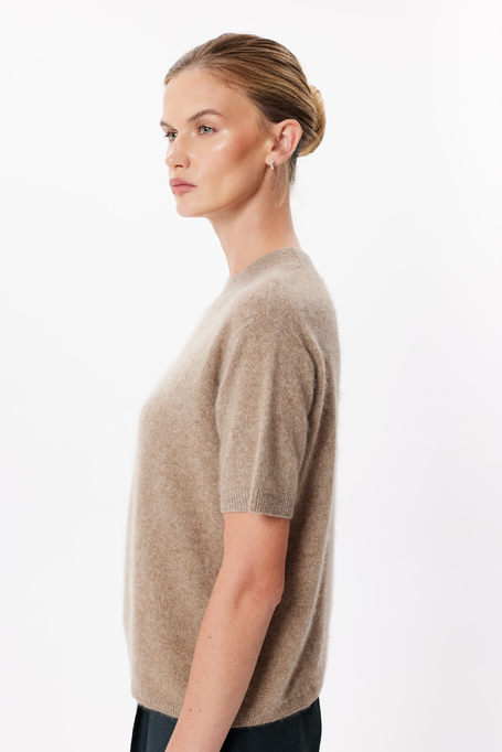 Bluse mit Kaschmir