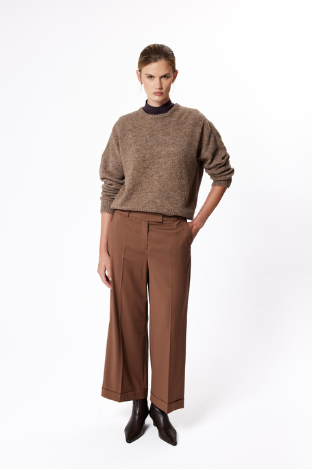 Pullover mit Alpakawolle