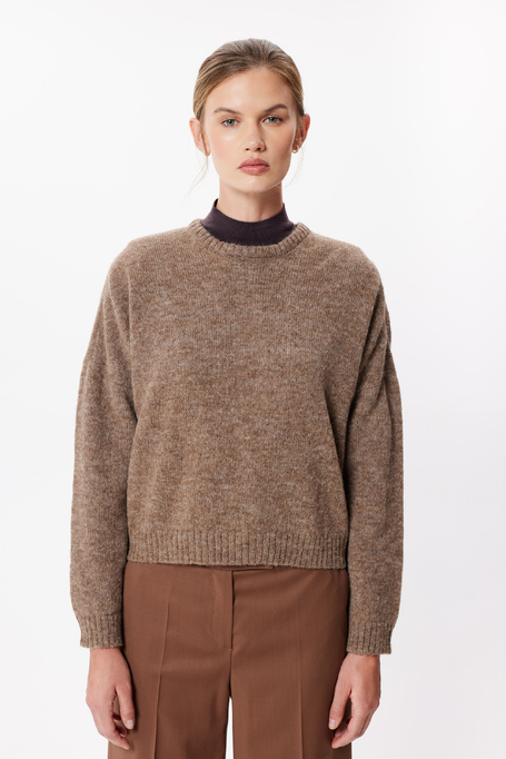 Pullover mit Alpakawolle