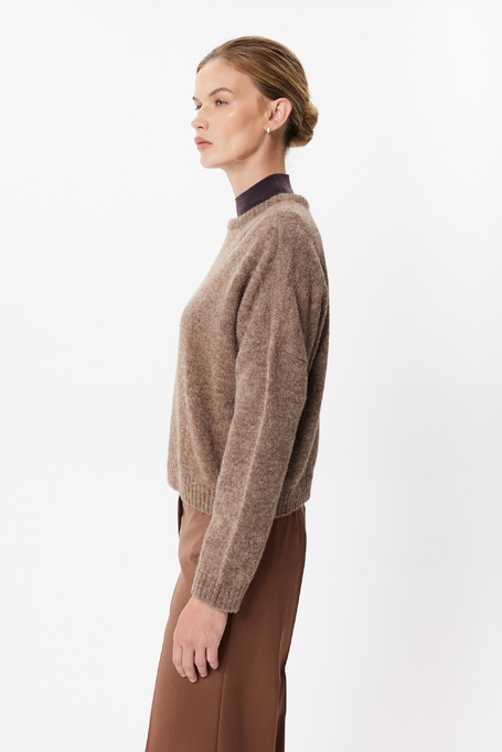 Pullover mit Alpakawolle