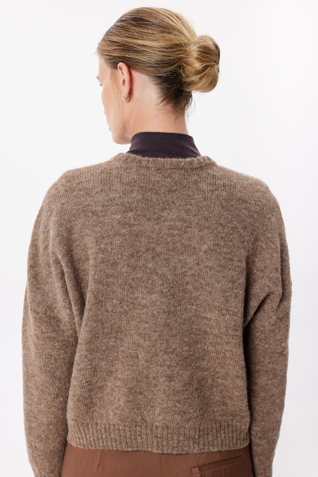 Pullover mit Alpakawolle