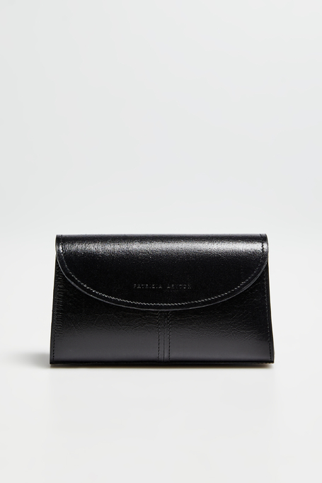 Schwarze Mini-Ledertasche - Patrizia Aryton