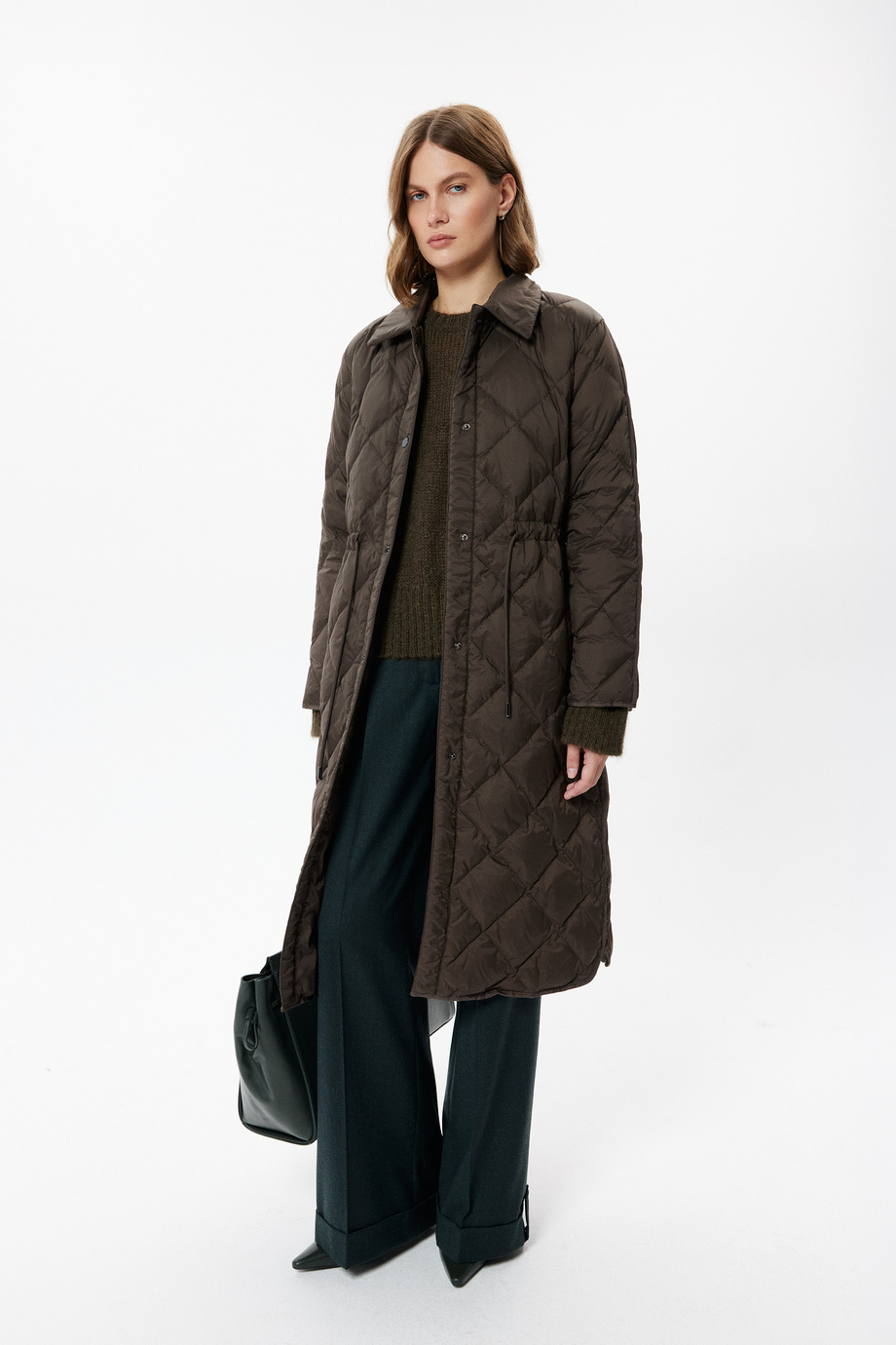 Braune Daunenjacke - Patrizia Aryton Braune Daunenjacke - Patrizia Aryton