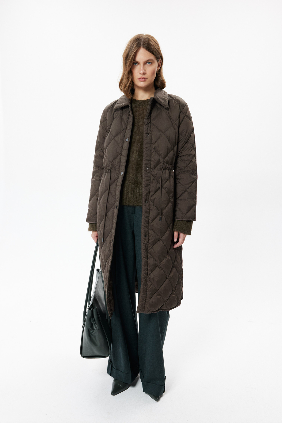 Braune Daunenjacke - Patrizia Aryton Braune Daunenjacke - Patrizia Aryton