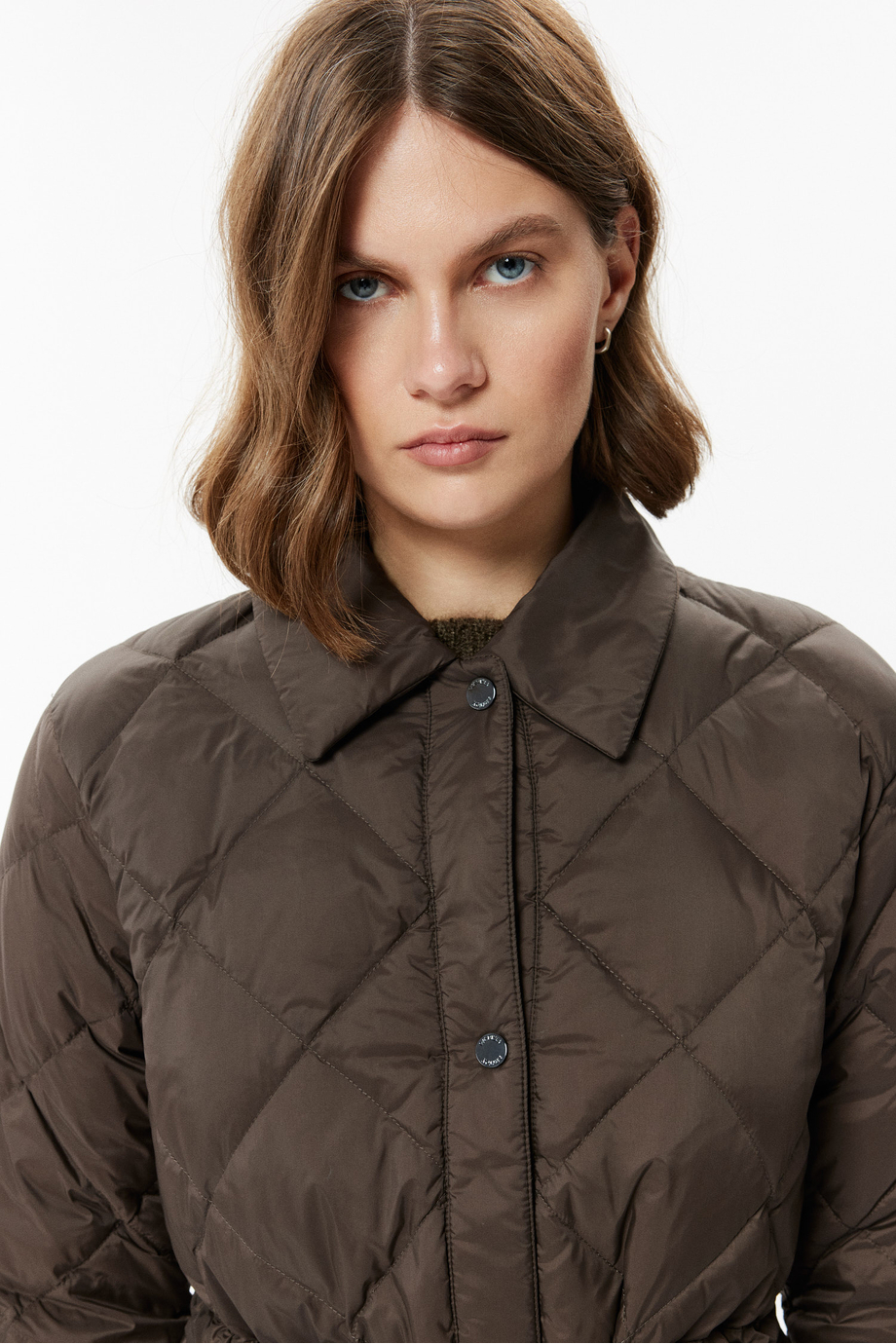 Braune Daunenjacke - Patrizia Aryton Braune Daunenjacke - Patrizia Aryton