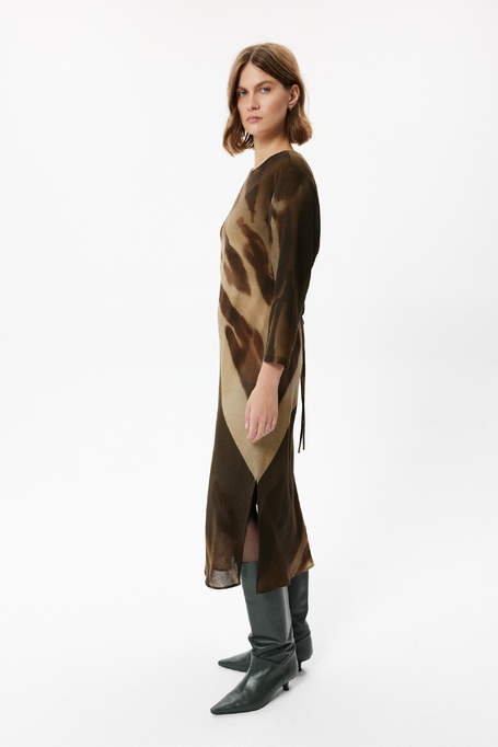 Gemustertes Wollkleid - Patrizia Aryton