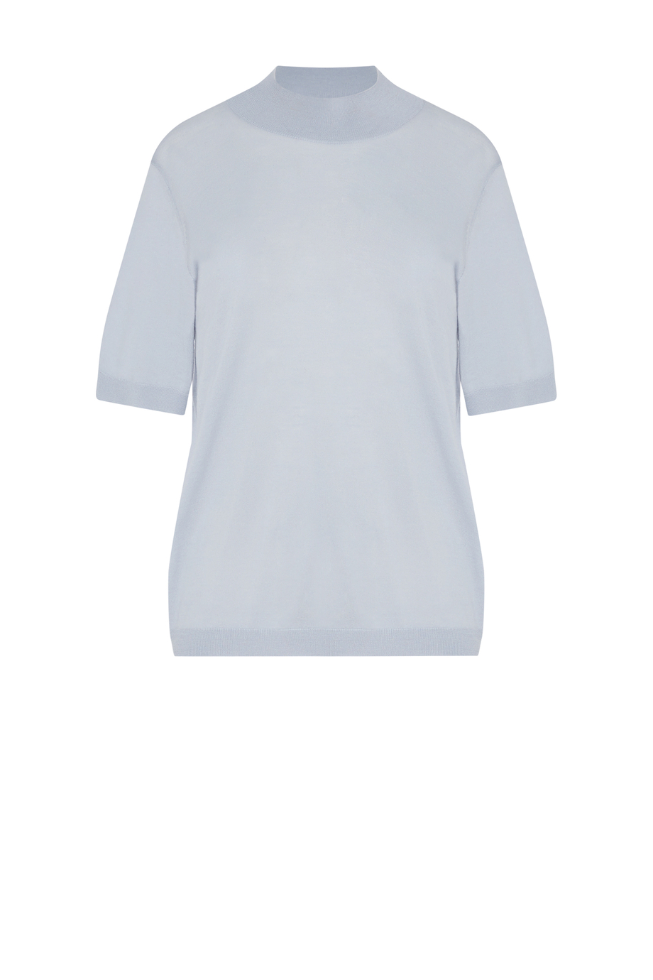 Hellblaue Bluse aus Merinowolle - Patrizia Aryton Hellblaue Bluse aus Merinowolle - Patrizia Aryton