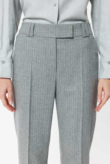 Graue Hose aus Schurwolle und Kaschmir Lotto - Patrizia Aryton